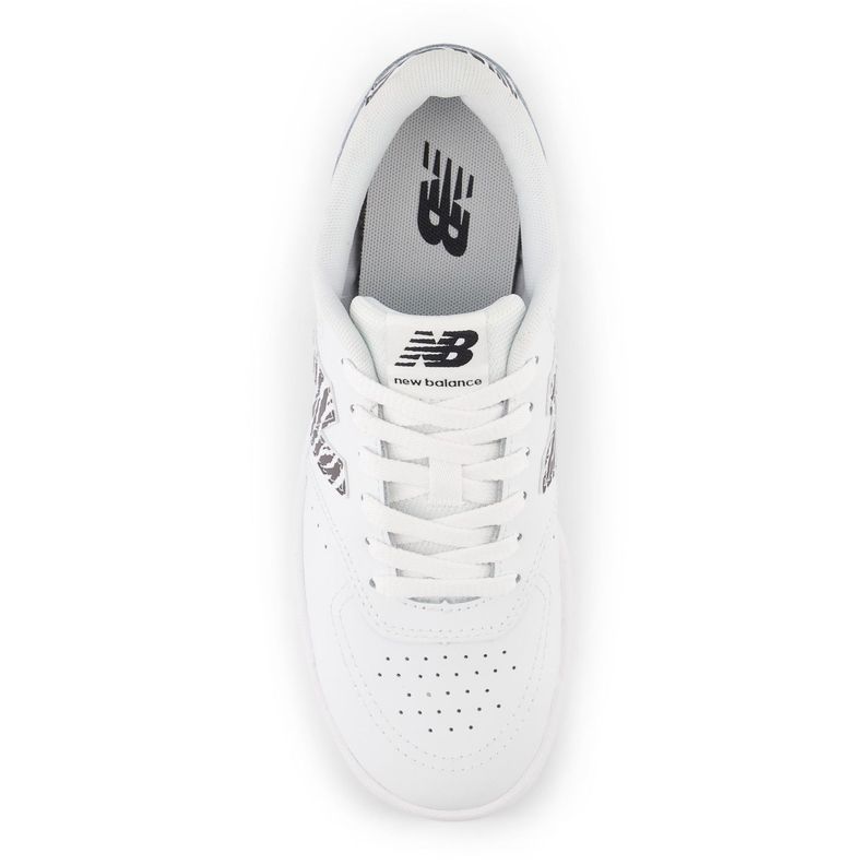 Zapatillas Urbanas Mujer New Balance 80 Blanca/Negro-2