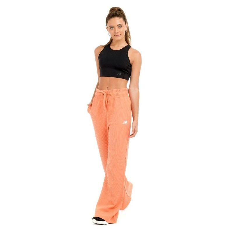 Pantalón Palazzo Lifestyle Mujer New Balance Naranjo-0