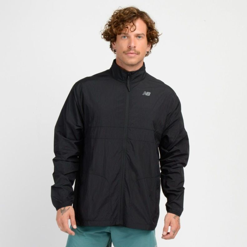 Cortaviento Running Hombre New Balance Negro MJ41279BK-0