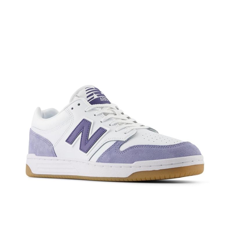 Zapatillas Urbanas Hombre New Balance 480 Blancas-3