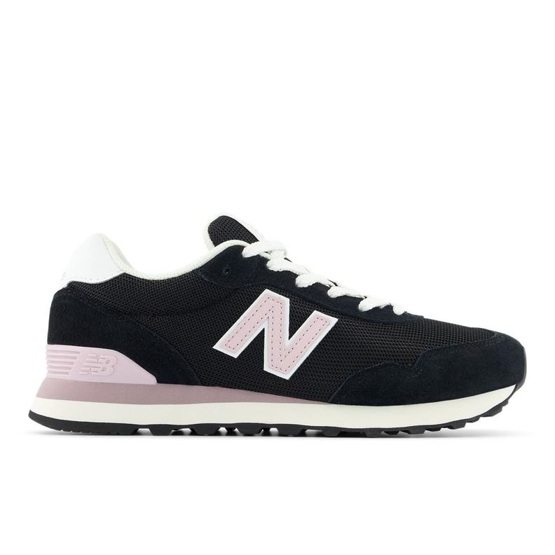 Zapatillas Urbanas Mujer New Balance 515 Negra/Rosada-0