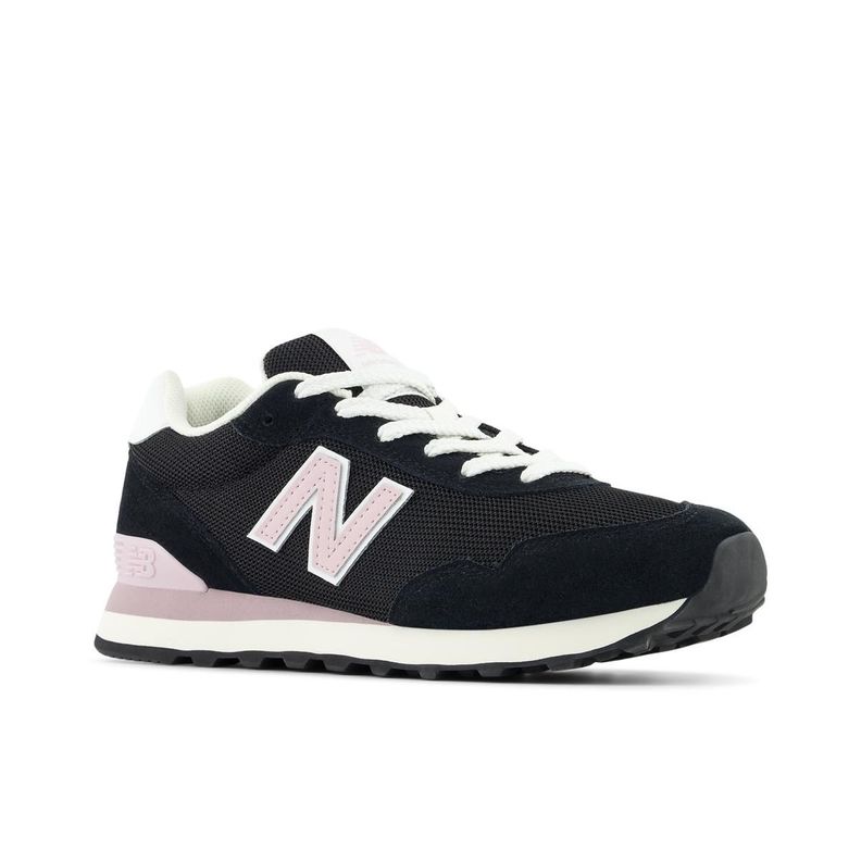 Zapatillas Urbanas Mujer New Balance 515 Negra/Rosada-3