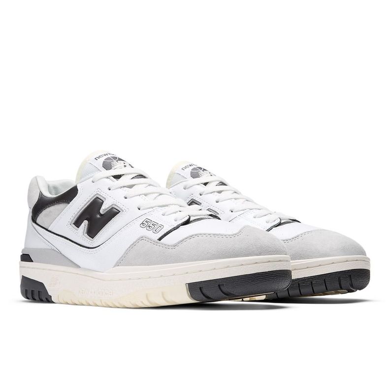 Zapatillas Urbanas Hombre New Balance 550 Blanca-3