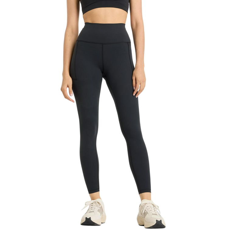Calza Larga Running Mujer New Balance Negra-0