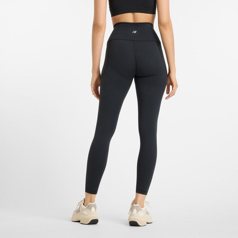 Calza Larga Running Mujer New Balance Negra-1