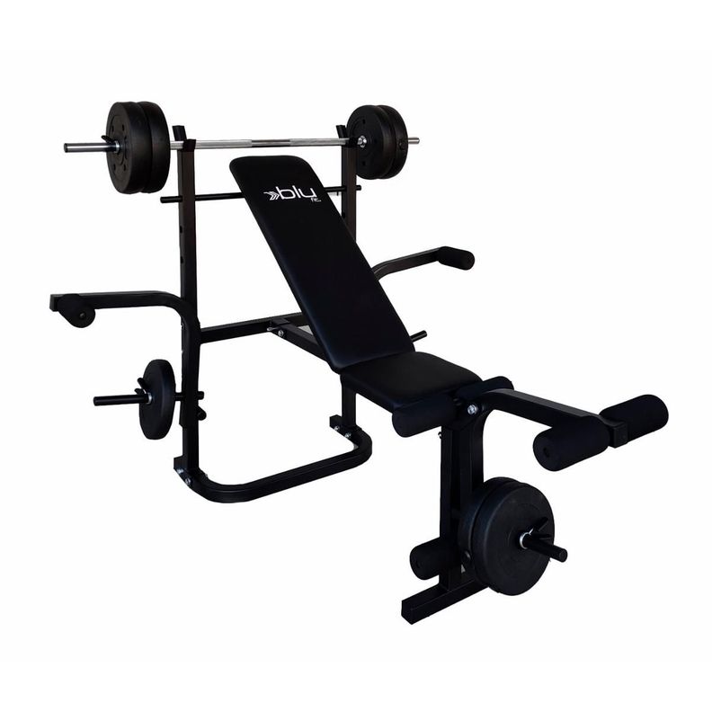 Combo Banca Fitness Blu Fit-0