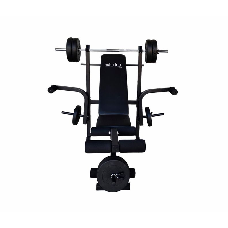 Combo Banca Fitness Blu Fit-1