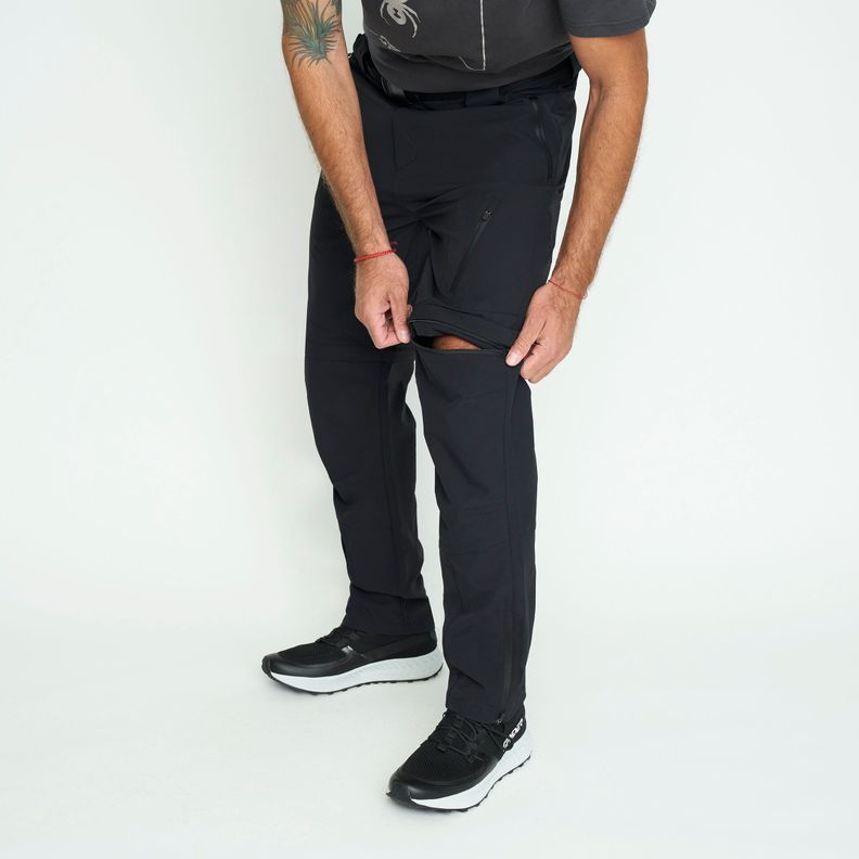 Pantalón Hombre Spyder Trivor Convertible Negro-1