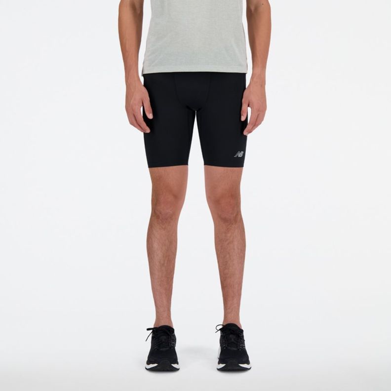 Calzas Cortas Running Hombre New Balance Negro-0