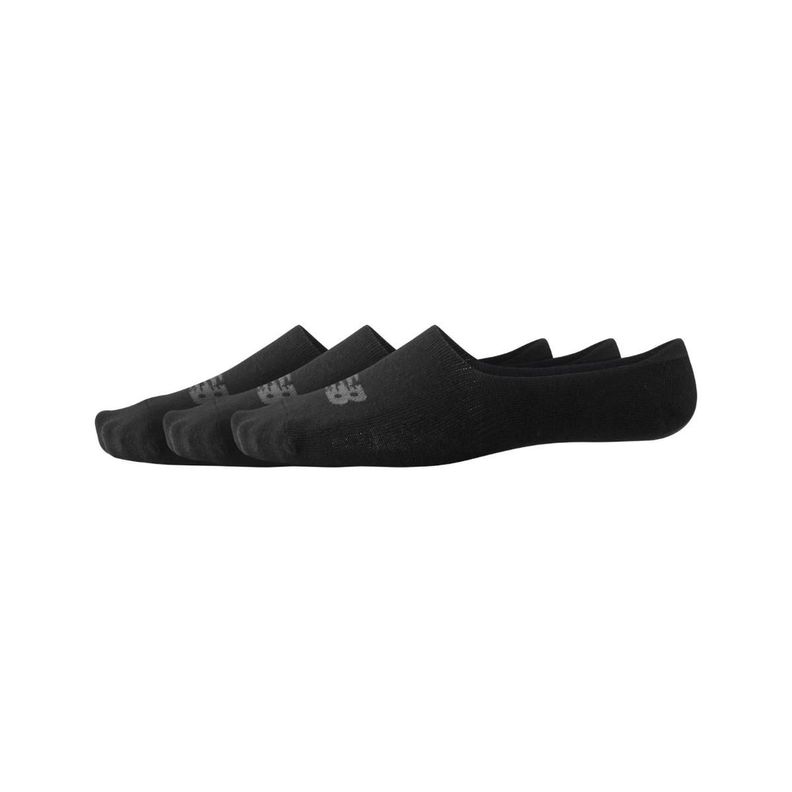 Calcetines 6 pares New Balance Flat Knit No Show Negro S