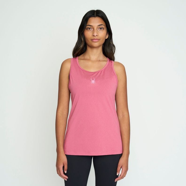 Polera Entrenamiento Mujer Spyder Morado-0