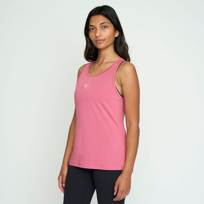 Polera Entrenamiento Mujer Spyder Morado-1