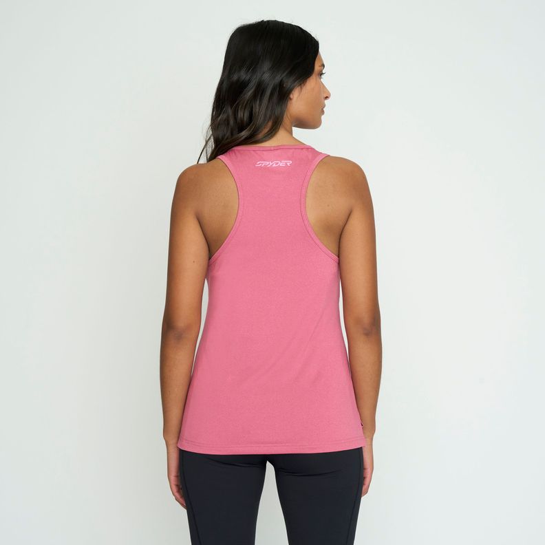Polera Entrenamiento Mujer Spyder Morado-2