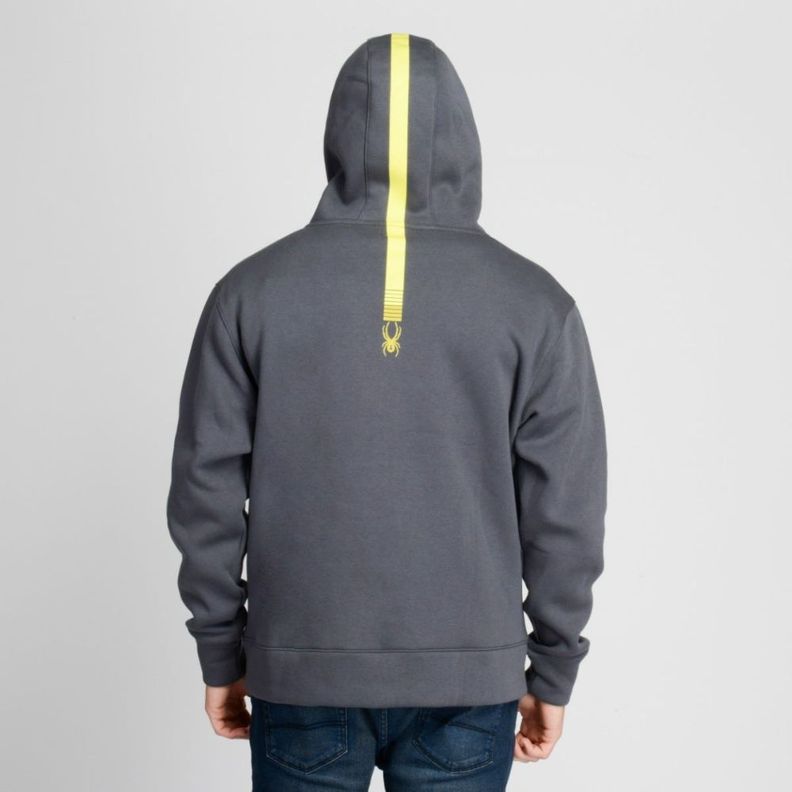 Polerón Lifestyle Hombre Spyder Hoodie Nordic Gris-1