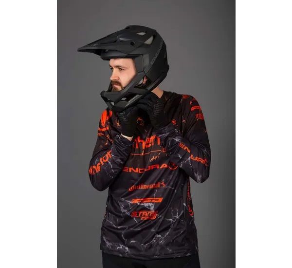 Casco Ciclismo MTB Integral Unisex MT500 Full Face Negro-2