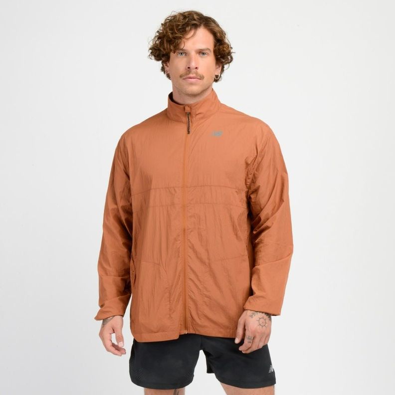 Cortaviento Running Hombre New Balance Café MJ41279WUT-0