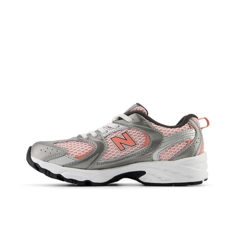 Zapatillas Urbanas Niño New Balance 530  Gris/Naranjo-1