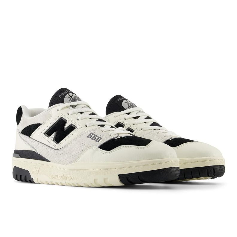 Zapatillas Urbanas Hombre New Balance 550 Blanca/Negro-3