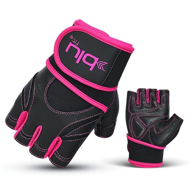 Guantes Fitness Mujer Blu Fit Negro-0