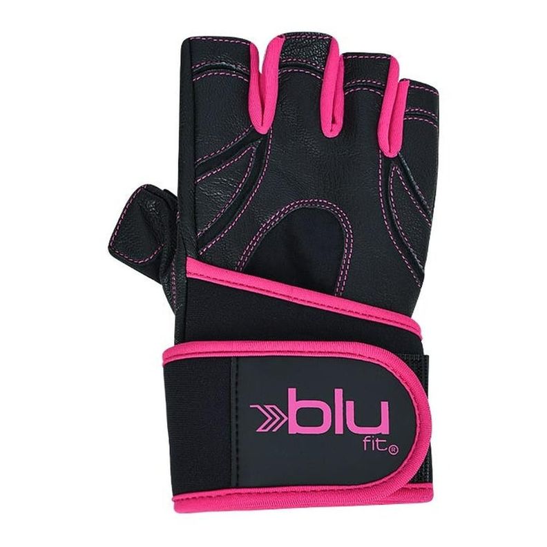 Guantes Fitness Mujer Blu Fit Negro-1
