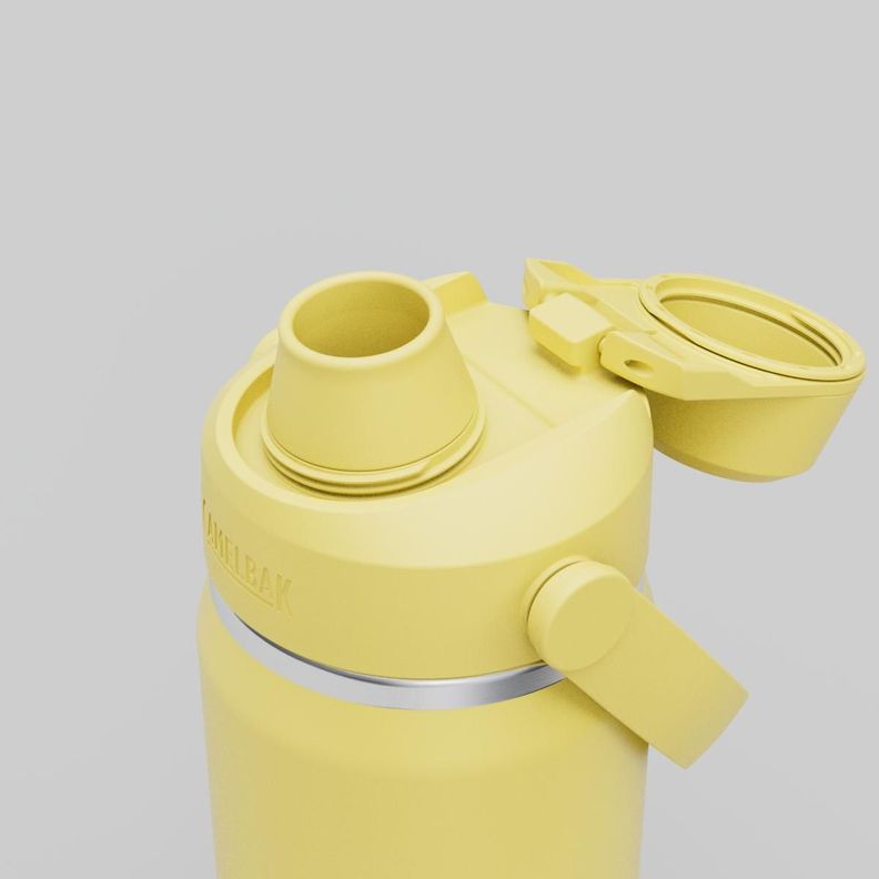 Botella Camelbak 600 ml Acero Inoxidable Aislado Amarilla-4
