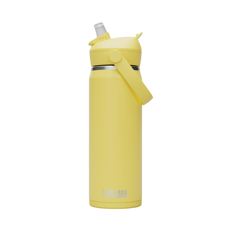 Botella Camelbak Straw 600 ml Acero Inoxidable Amarilla-0
