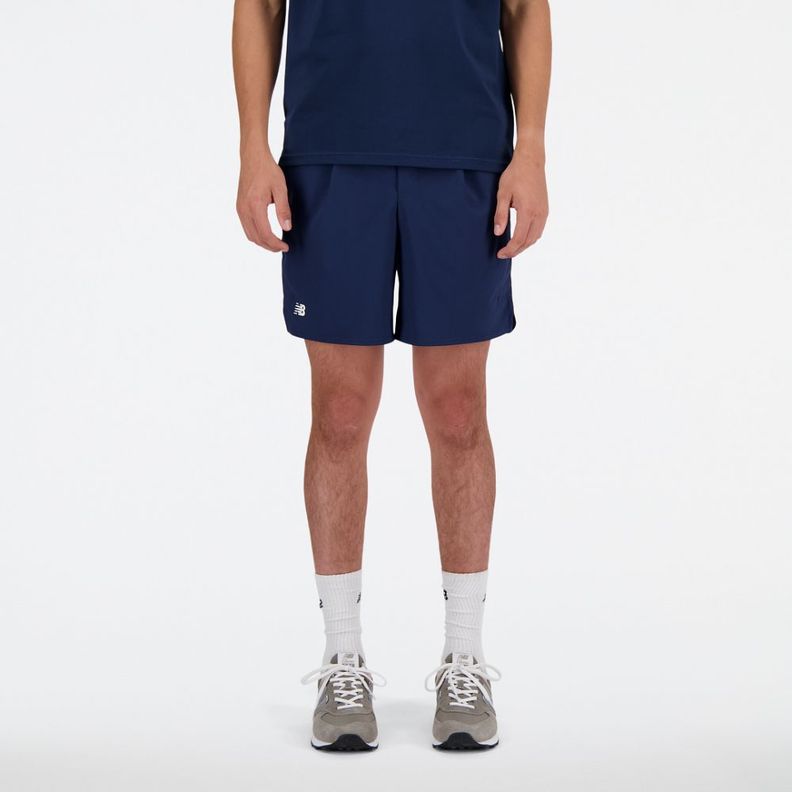 Shorts Running Hombre New Balance Azul Marino-0
