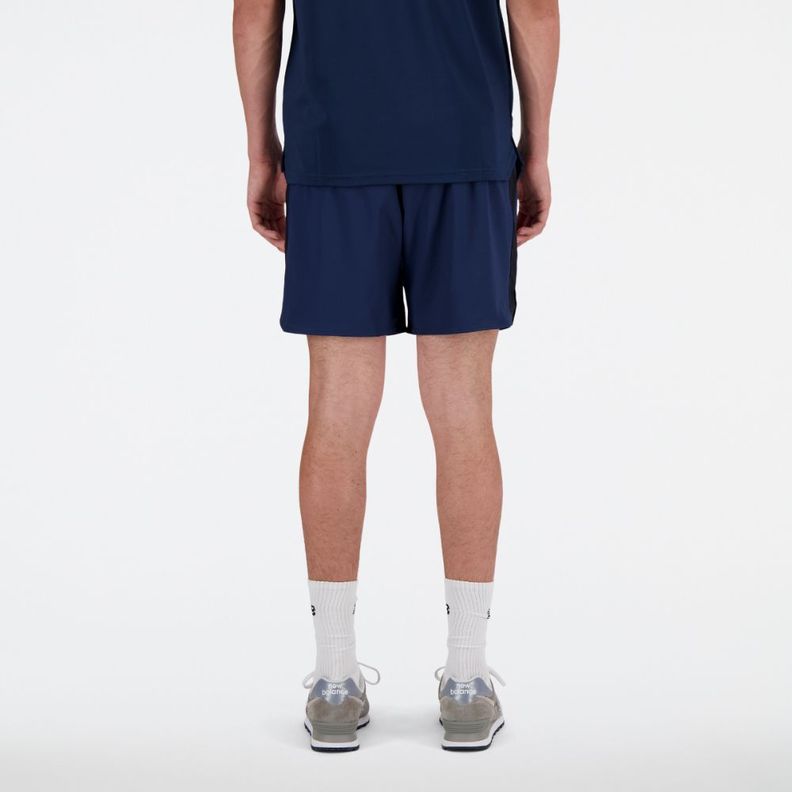 Shorts Running Hombre New Balance Azul Marino-1