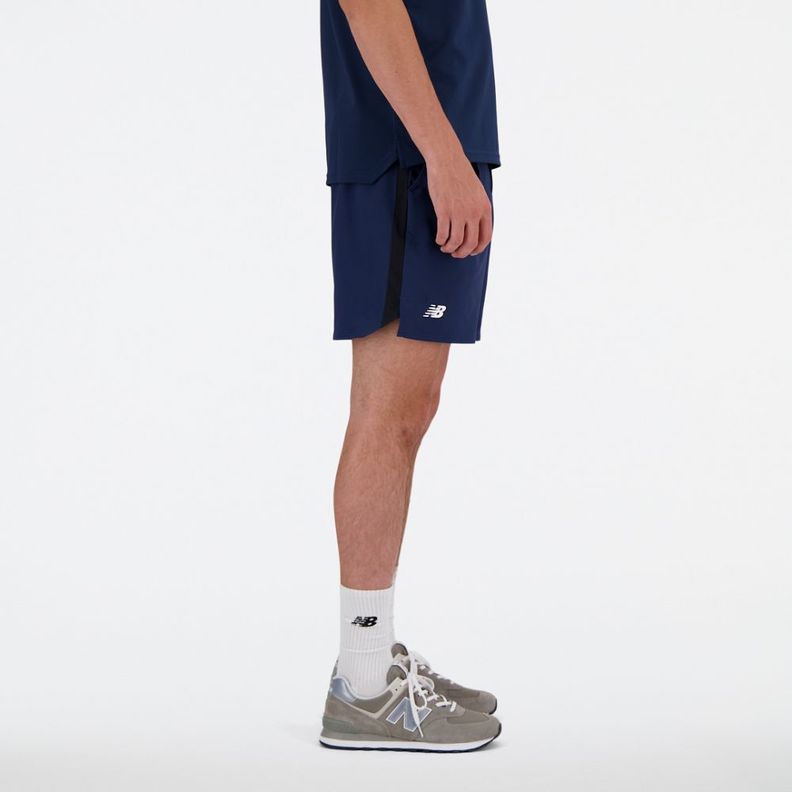 Shorts Running Hombre New Balance Azul Marino-2