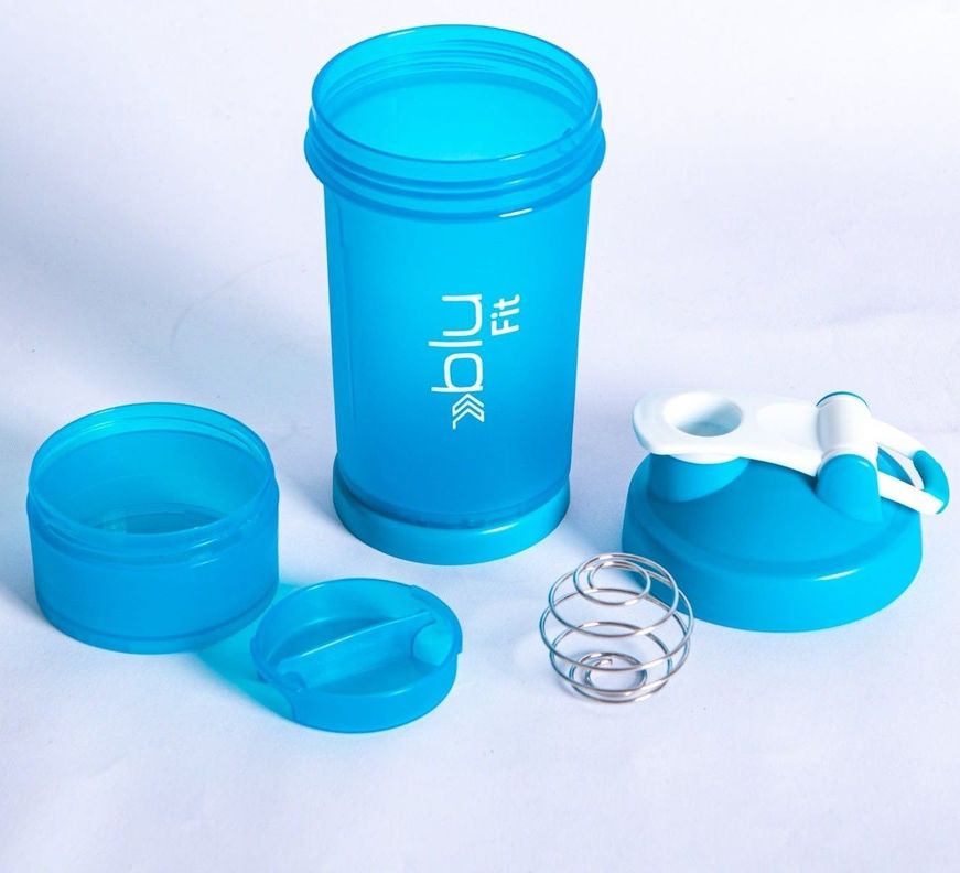 Botella Mixer Blu Fit 500 ml Azul-1