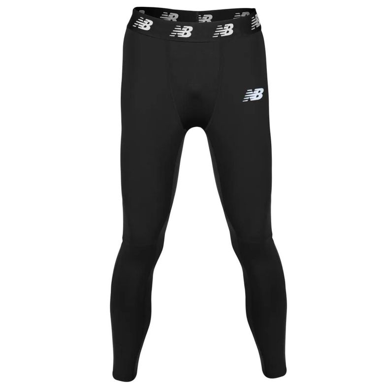 Calza Larga Running Hombre New Balance Negra-0