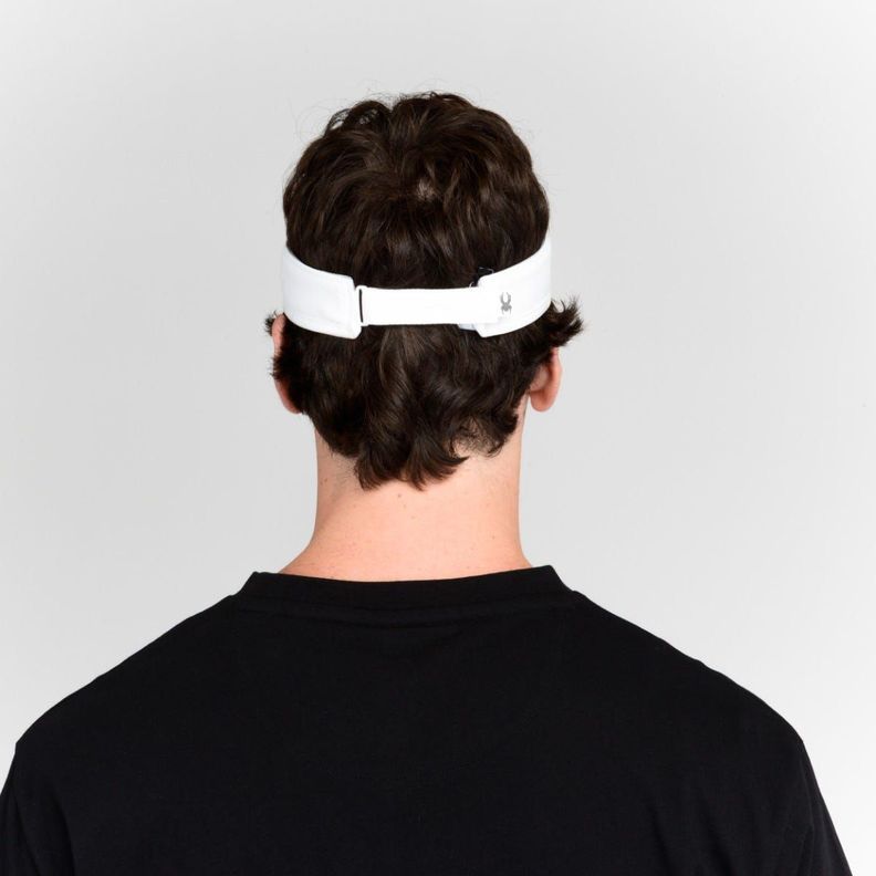 Visera Unisex Spyder Blanca-5
