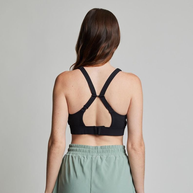 Peto Entrenamiento Mujer Spyder High Support Bra Negro-1