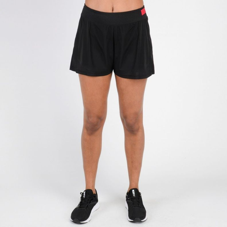 Short Running Mujer Spyder Negro-0