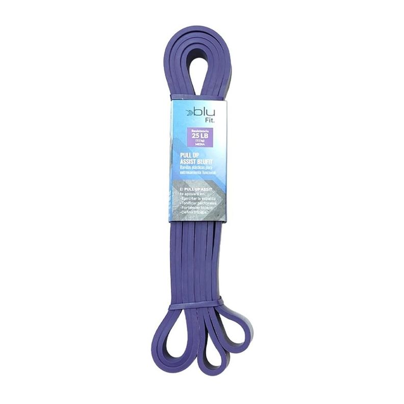 Banda Elastica Fitness Blu Fit Medium Morada Morado