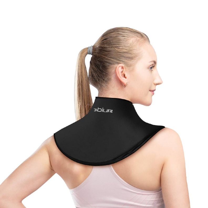 Compresa Termica Blu Fit Cuello y Hombros Negro