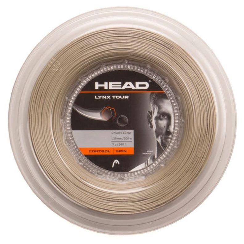 CUERDA TENIS HEAD LYNX TOUR REEL 16 GR 200M BEIGE-0