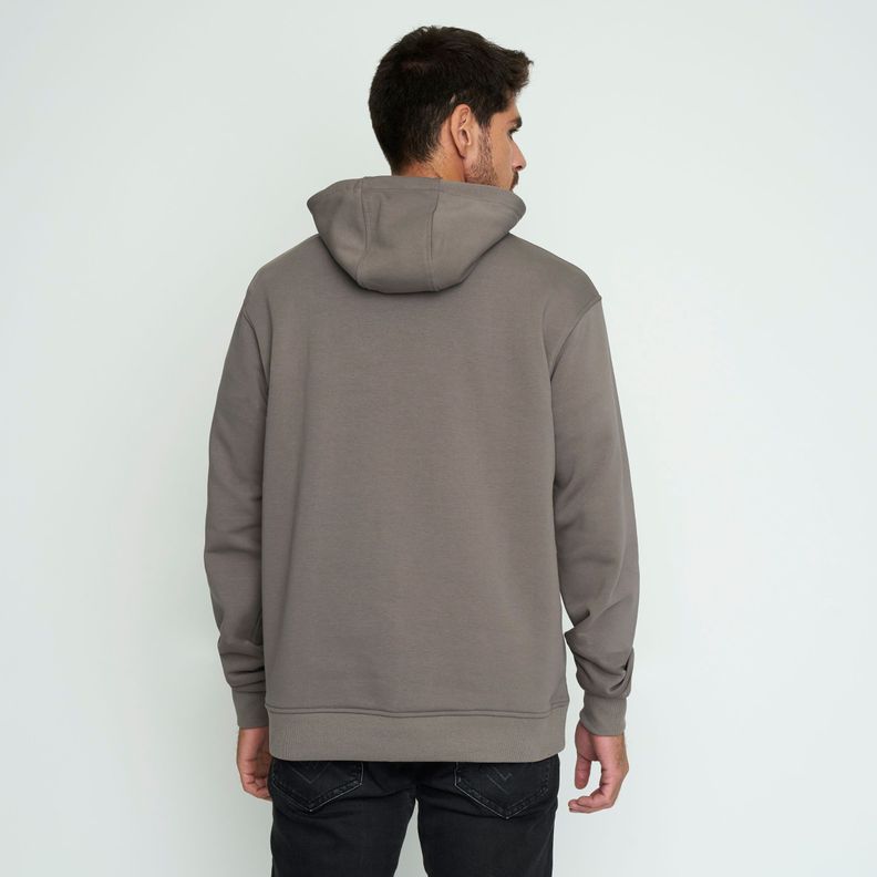 Polerón Hombre Spyder Light Hoodie Gris-2