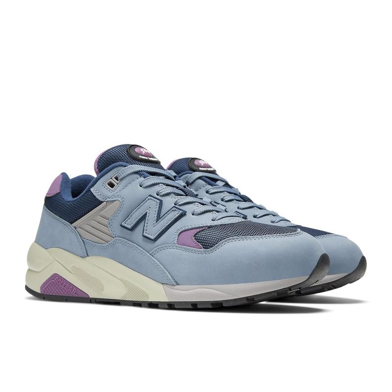 Zapatillas Urbanas Hombre New Balance 580 Celeste-3