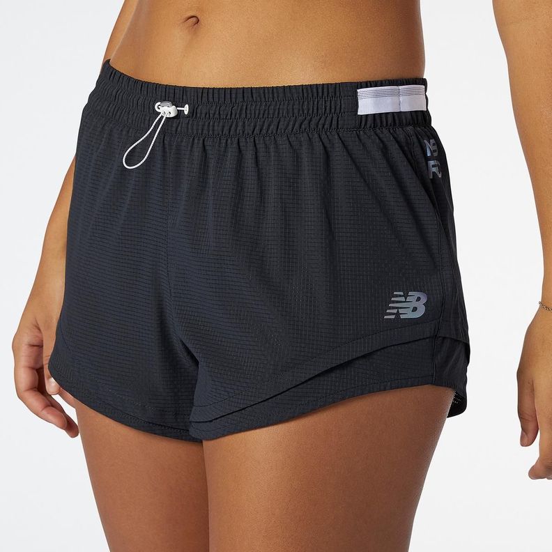 Short Mujer New Balance Q Speed Negro-3