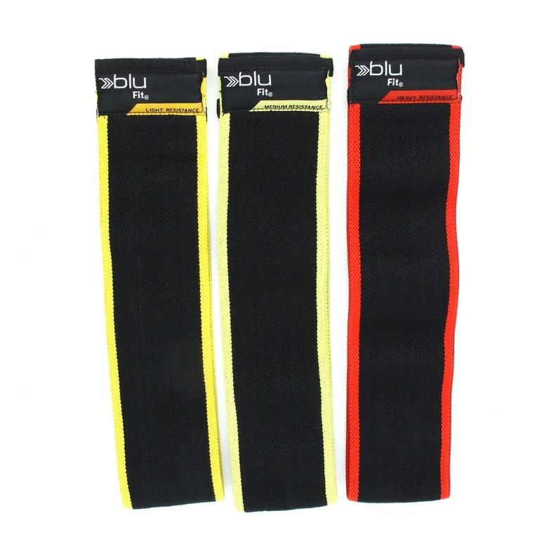 Set de Bandas Elásticas Blu Fit Negra-0