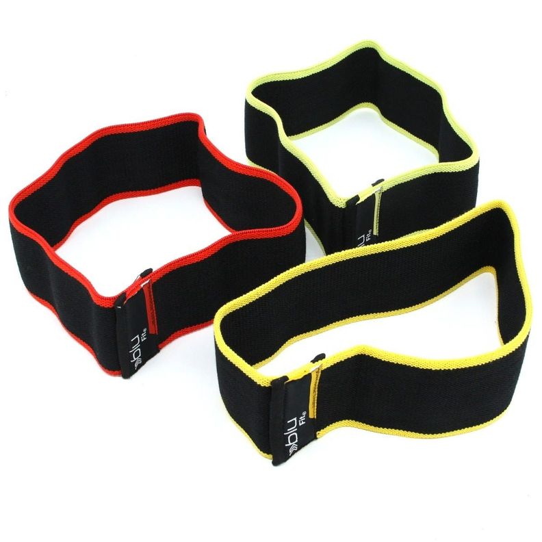 Set de Bandas Elásticas Blu Fit Negra-1