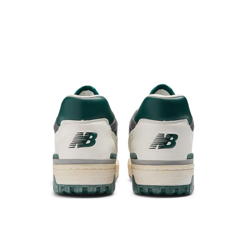 Zapatillas Urbanas Hombre New Balance 550 Blanca/Verde-4