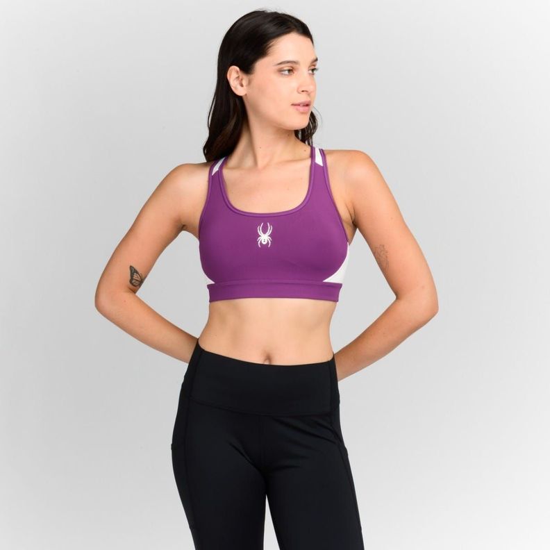 Peto Mujer Spyder Slalom Morado-0