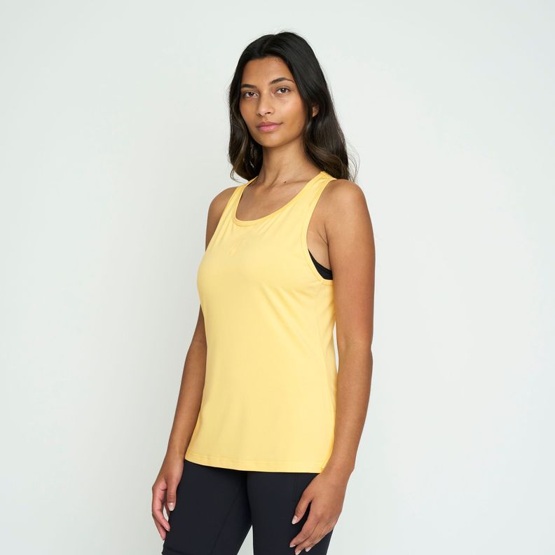 Polera Entrenamiento Mujer Spyder Amarillo SYWTT01S24YL-1