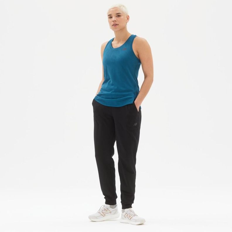 Polera Running Mujer New Balance Speed Jacquard Azul-2