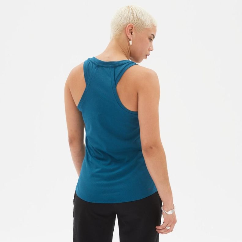 Polera Running Mujer New Balance Speed Jacquard Azul-3