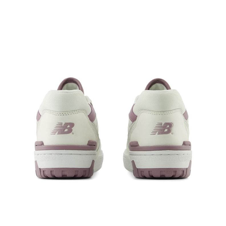 Zapatillas Urbanas Mujer New Balance 550 Blanca/Rosada-4
