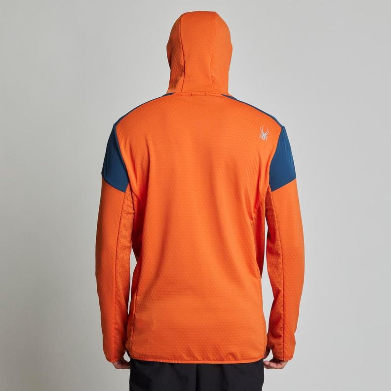 Polerón Hoodie Hombre Spyder Azul-1