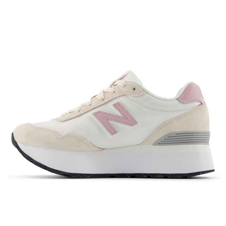 Zapatillas Urbanas Mujer New Balance 515 Blanca-1